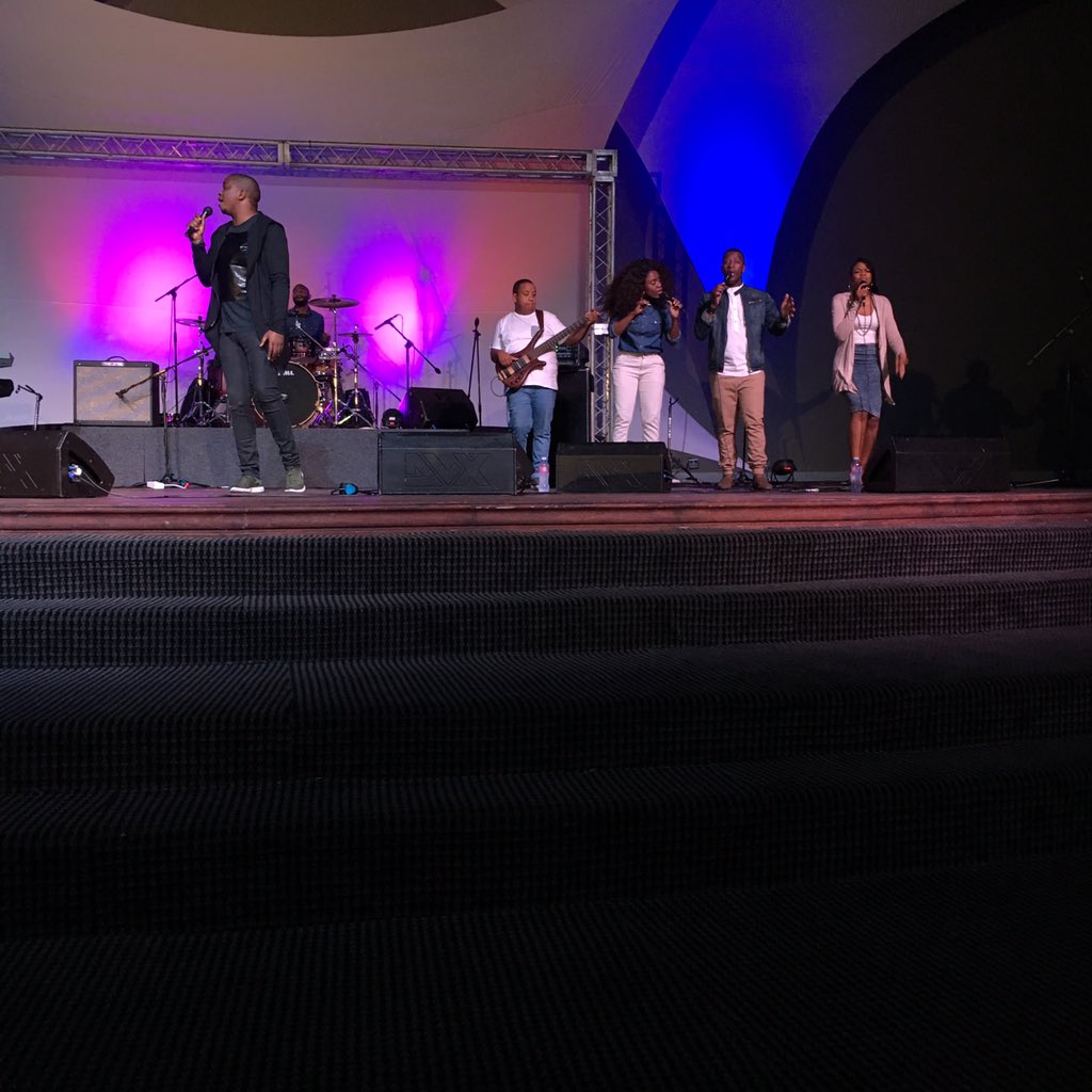 PulseEventsRSA's tweet photo. The man of the moment is here @DrTumisang 

#WePraiseGospel https://t.co/bazkMjOSM7