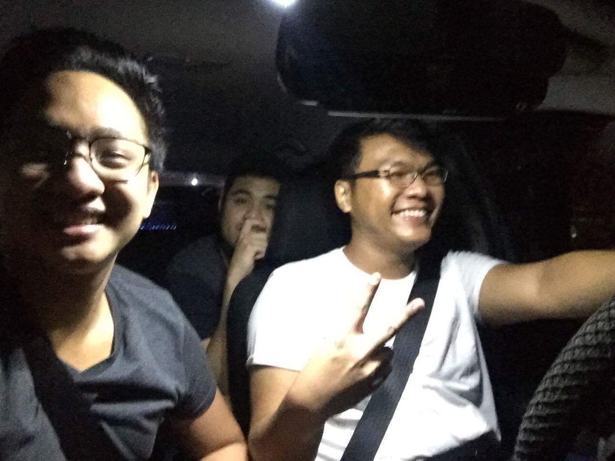irajbaenitez's tweet photo. Home from biglaang tagaytay trip with mah bros!! @javierjeus @jcSallan Medj galante eh. Hahaha. Till next time..
#Merben
#solidft https://t.co/2ZAkoSHY1s