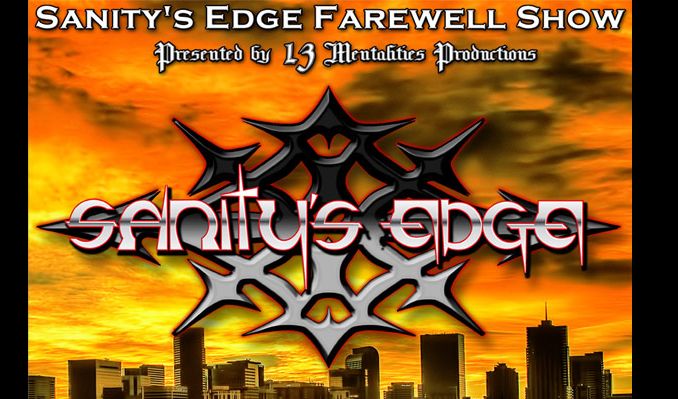 gothictheatre's tweet photo. *TONIGHT* @SanitysEdge1 Farewell Show ft. @KillingCreation, @BodyStackerband &amp; #WhenDarknessFalls ! Doors at 5:30pm. Tix on @axs! https://t.co/UscIMUNpwG