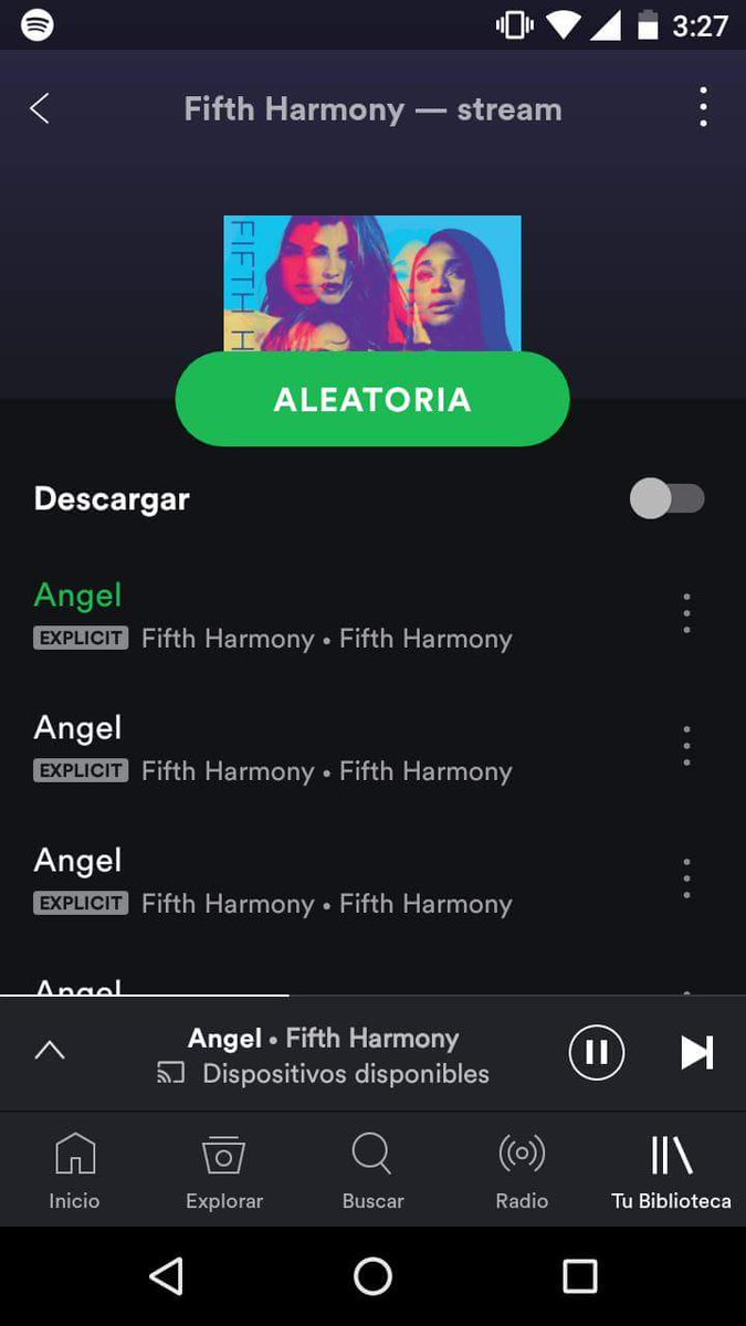 Lizbethhoran29's tweet photo. #StreamFifthHarmony vamos sigamos reproduciendo, nuestras nenas se lo merecen, sigan reproduciendo #HeLikeThatMusicVideo #AngelVideo #Down https://t.co/HI0scWsjvD