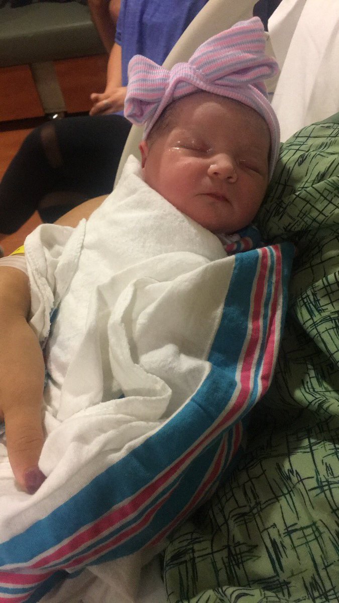 aewhaley12's tweet photo. The most precious thing I have ever laid my eyes on. ❤️ #SawyerGrace https://t.co/qx7EHN6QNd