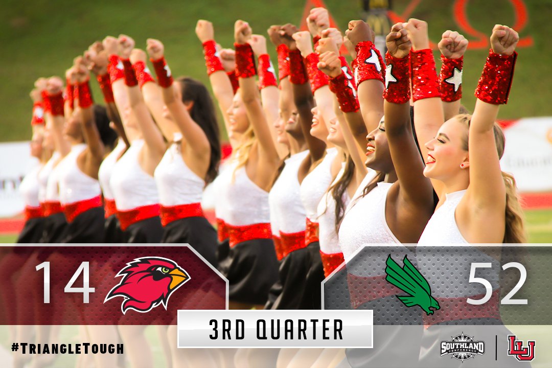LamarFootball's tweet photo. Score Update from Denton. #PeckEm https://t.co/qU2JTye9Zl