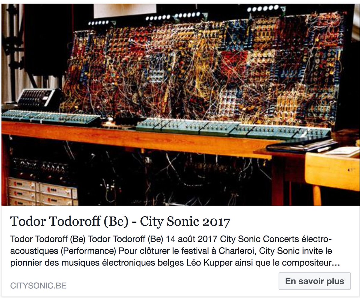 TodoroffTodor's tweet photo. September 17 15:00, concert Leo Kupper &amp; @TodoroffTodor @City_Sonic Festival. St-Antoine de Padoue church, Charleroi https://t.co/qvwb4ivkug https://t.co/otWhs5om6o
