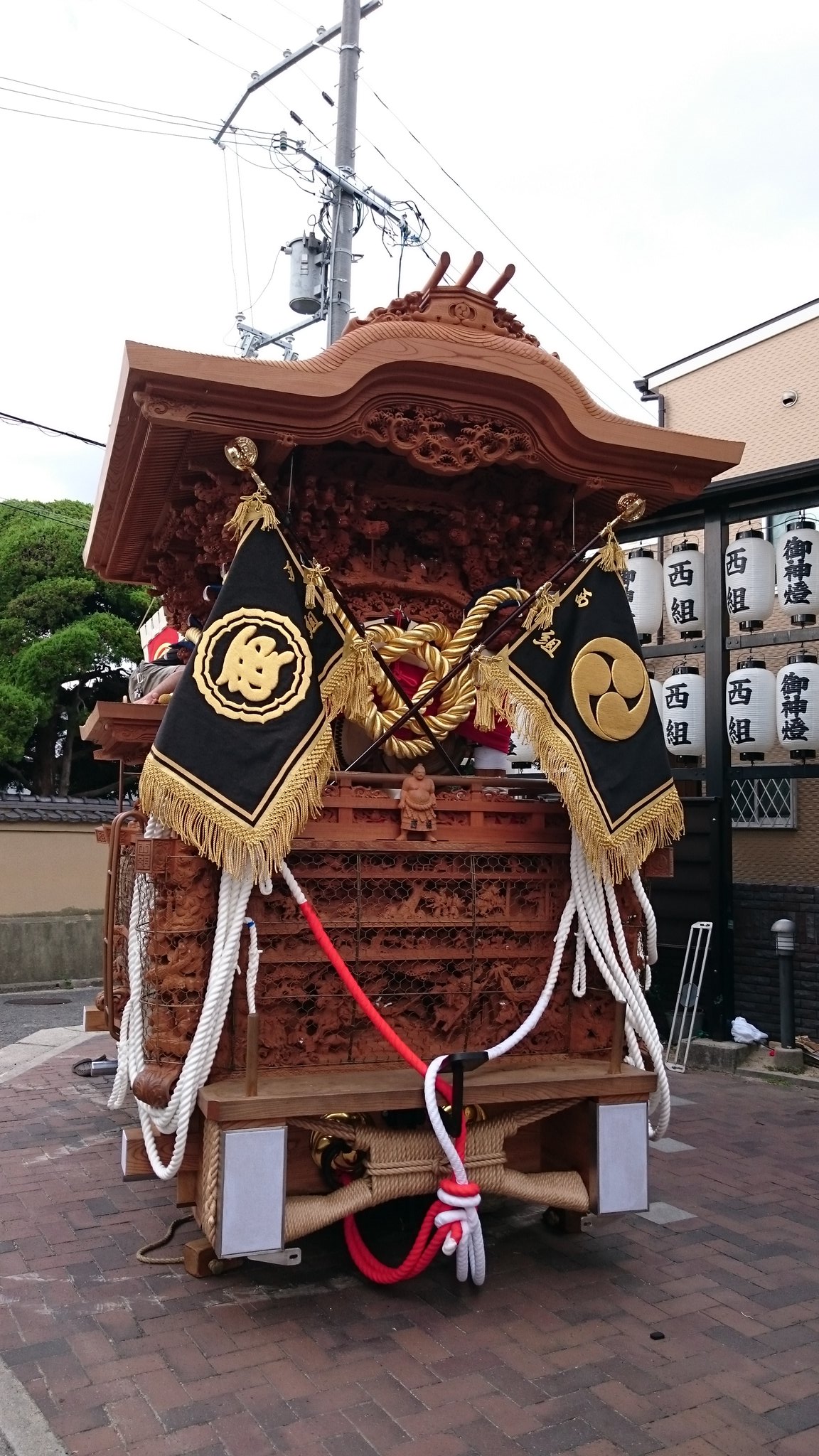 堺市 津久野 西組 だんじり だんぢり 地車 新調記念誌-