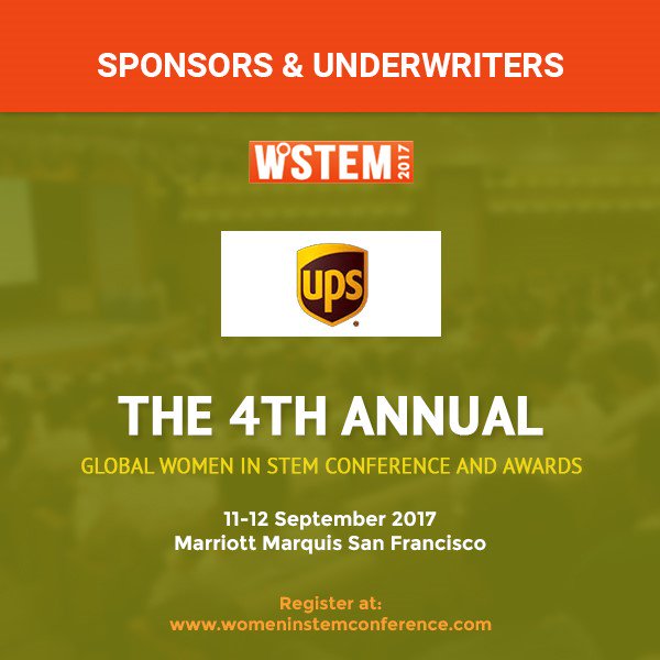 MKFImpact's tweet photo. So thankful to our sponsors @ups @vaspersystems &amp; @zensciences for helping us in our cause #WiSTEM2017 #Conference #SanFrancisco https://t.co/7dgjlOxTwT