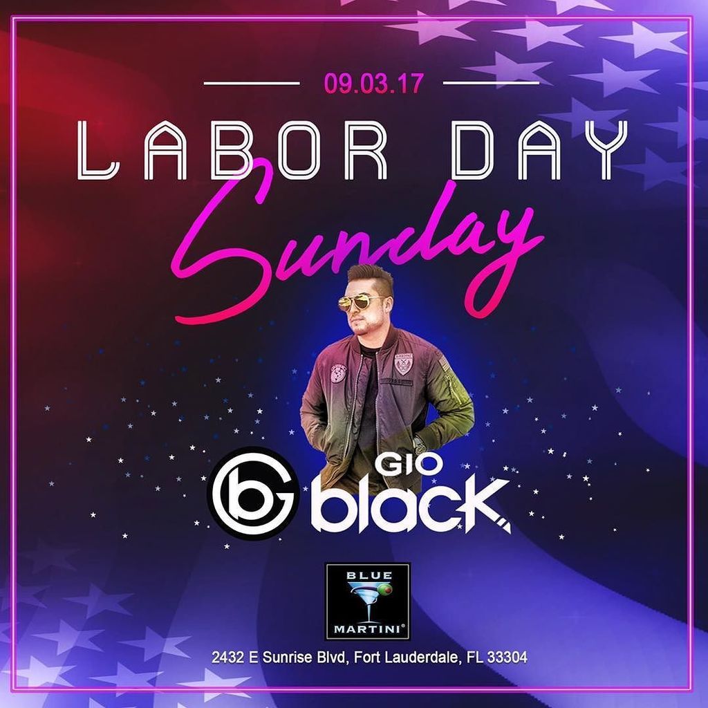 #Repost <a href="/djgioblack/">Gio Black</a> | 
Sunday funday <a href="/bluemartiniftl/">Blue Martini FTL</a> 🚨🚨🚨#LaborDayWeekend #sunday #sundayfunday #specialevent #musi… ift.tt/2iQWsTt