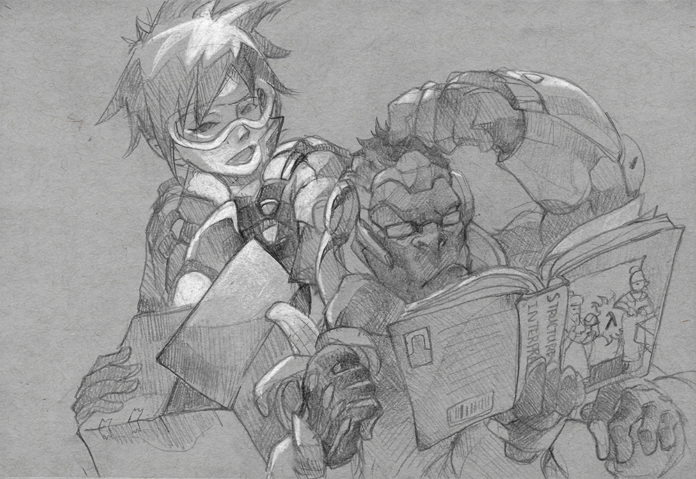 Whatcha got there, Winston? #overwatch 
