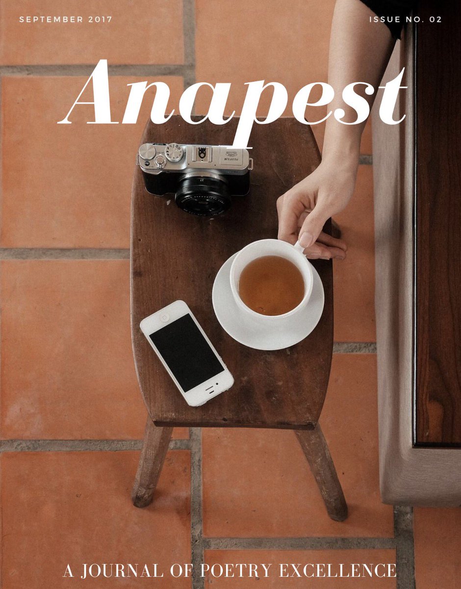 anapestjournal's tweet photo. Our second monthly issue went live today! (https://t.co/wR2mPiHGX6) #poetry #anapest #litmag #amreading https://t.co/oYtpHnCqdP
