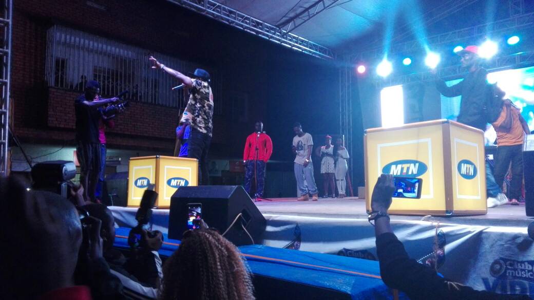 mtnug's tweet photo. You know it's lit when you see @bebecoolug on stage. #ClubMegaFest #Masaka #Moments2Share @ClubPilsener https://t.co/xs6BE6jEyh