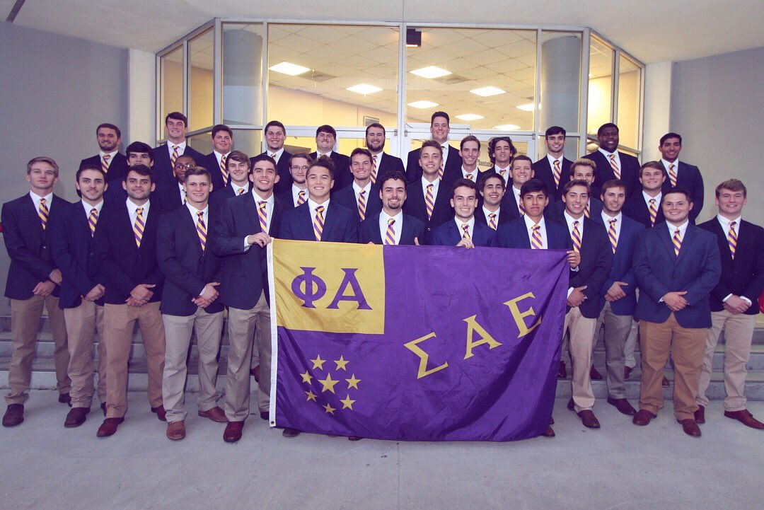 Congrats to the 36 gentlemen who were initiated into the brotherhood of Sigma Alpha Epsilon last night! ΦA #ΣΑΕ #LouisianaChi #NichollsState