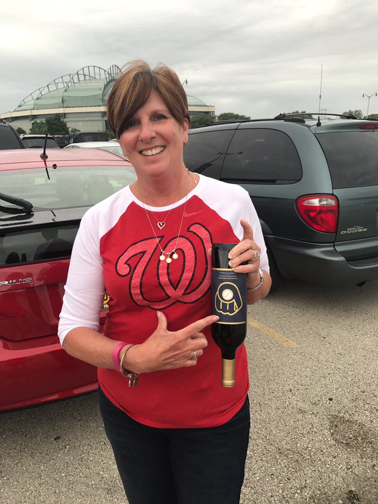 soukcase's tweet photo. Turning Brewer's wine into a Curly W! #FightinHydrant https://t.co/Pm3YtwL9JZ