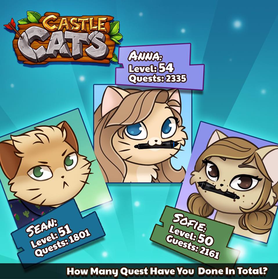 Castle Cats on Twitter our programmer and artists have