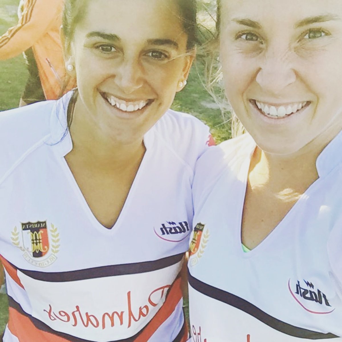 Caras de felicidad!! Fue triunfo de Las Curitas x 3 a 2 con <a href="/ClubAlemanMza/">Club Alemán</a> #vamoscuritas 😍🇳🇱🏑❤