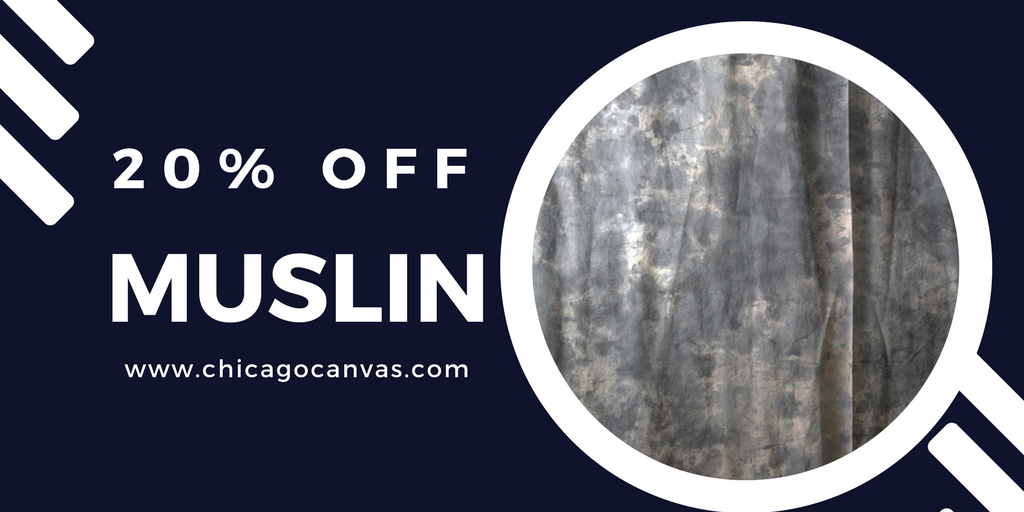 chicago_canvas's tweet image. MUSLIN SALE - Get 20% off by using code STARSANDSTRIPES: goo.gl/uFaJY8 #cycloramas