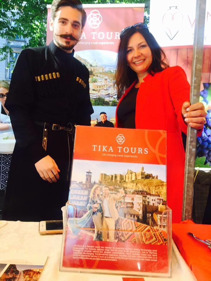 #Georgian corner at the International Market of the <a href="/EmbassyFestival/">Embassy Festival</a> 2017