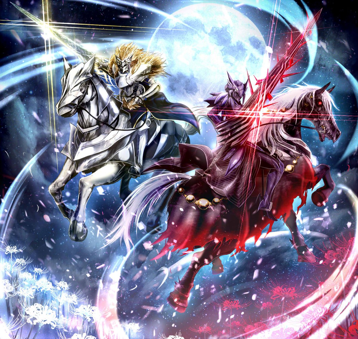 アルトリア・ペンドラゴン〔ランサー〕 獅子王＆オルタ #fateGO #FGO