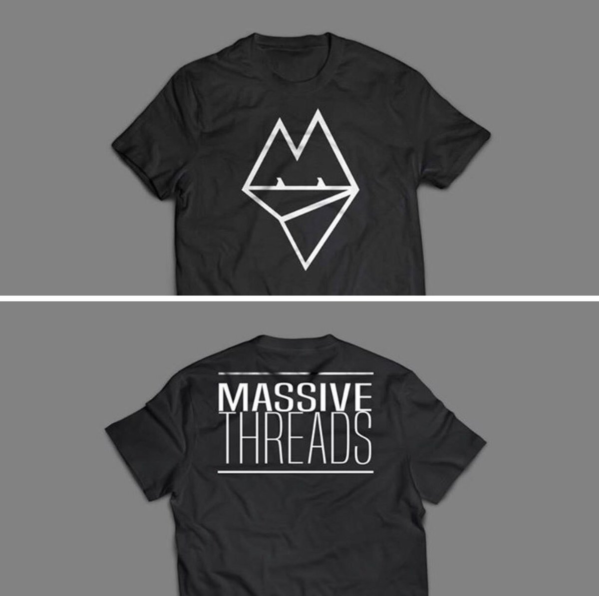 MassiveThreads's tweet image. MassiveThreads Logo T Front//Back Concept #MassiveThreads