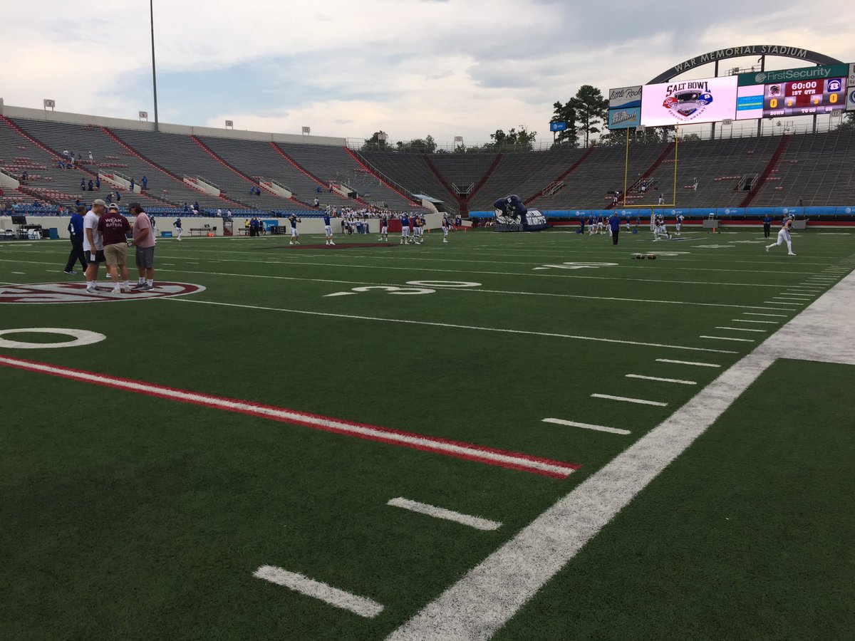 KyleDeckelbaum's tweet photo. Ready for @SaltBowlAR 2017!! Hearing 34-35,000 are expected #KeepinItSalty https://t.co/n49fZPXWDv