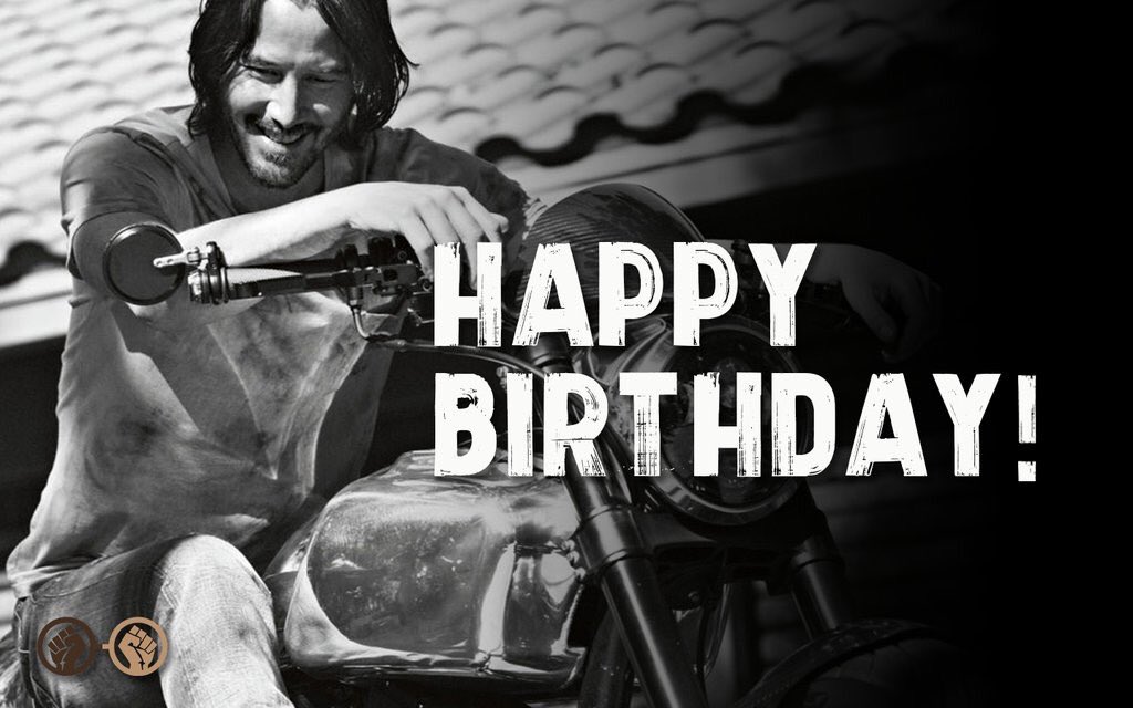 Happy Birthday to the badass Keanu Reeves. The actor turns 53 today!   