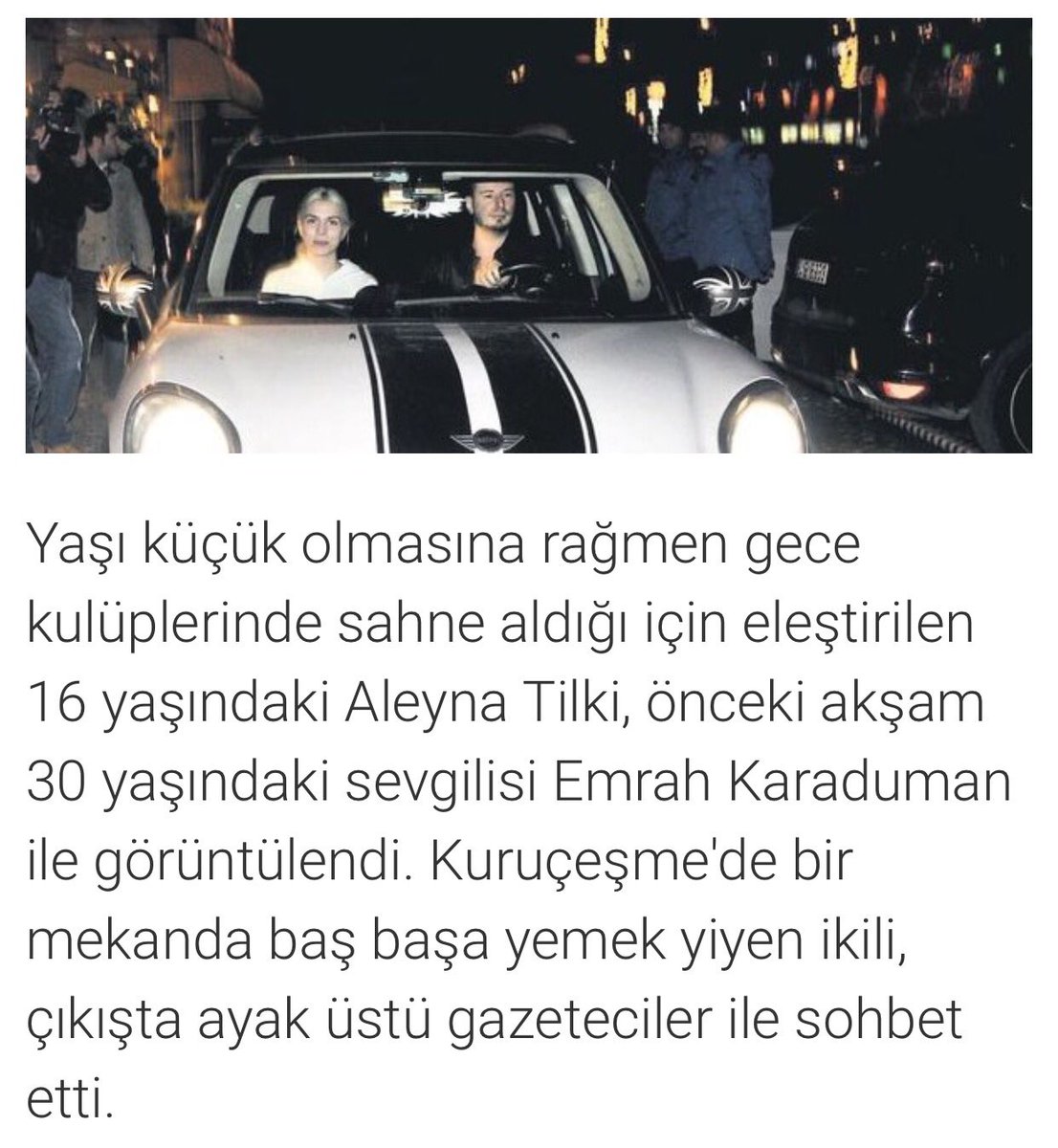 16 yaşındaki kız 30 yaşındaki herifle türlü haltlar yiyebilir ama evlenemez! Evlenirse tutuklanır..Faşist azınlık çocuk gelin diye yırtınır.