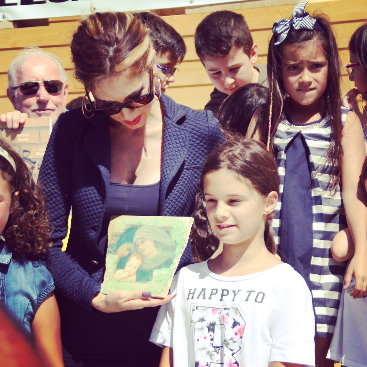 SaraPagnanelli's tweet photo. Inaugurata oggi ad #AcquasantaTerme la palestra della scuola costruita con i soldi raccolti da #DireFare. Pura gioia! https://t.co/urxTdHoJJM