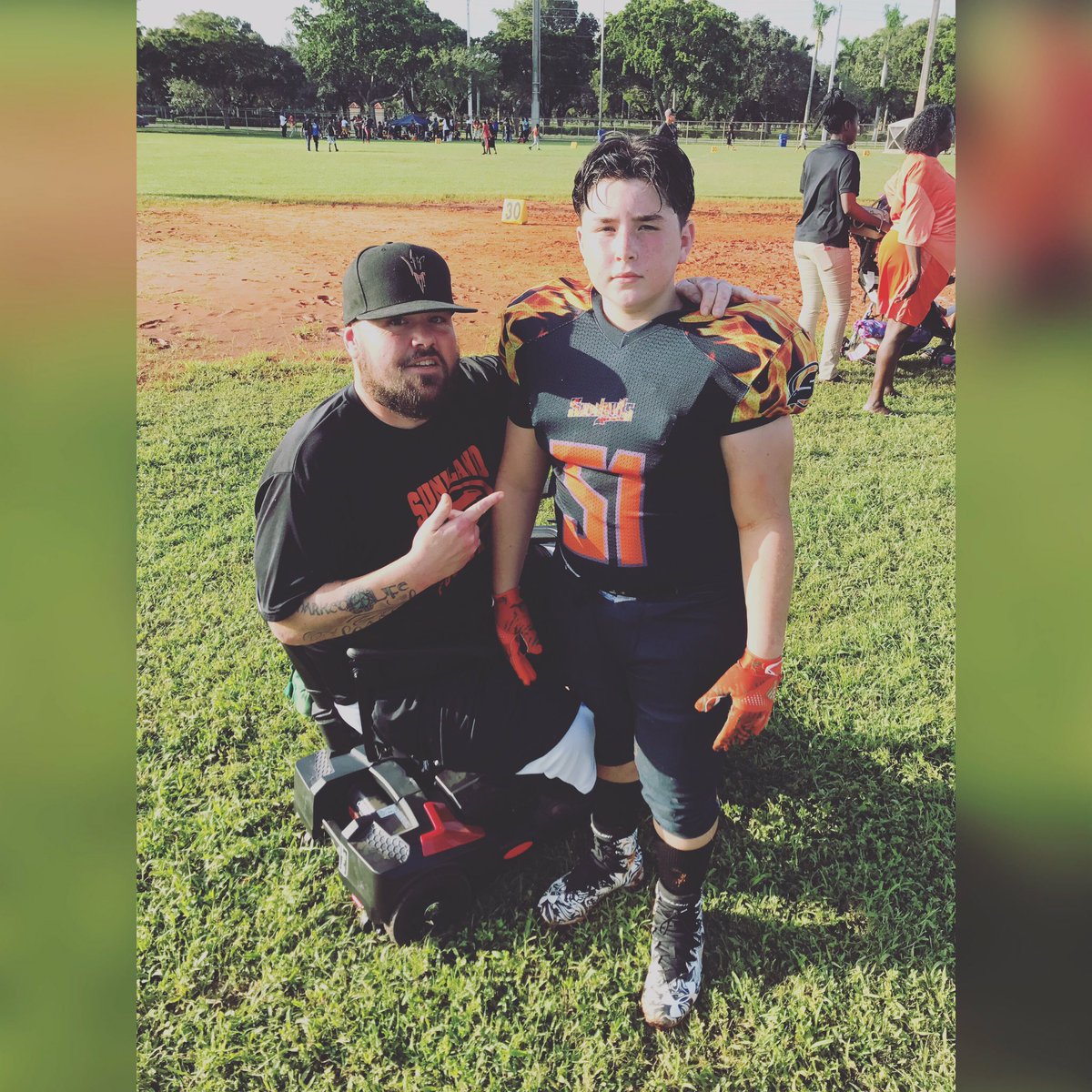 Beau305's tweet photo. #51 the 🐻and I. #SunilandSundevils #13U #3xChamps #RoadToNumber4 #1Team1Family #HitSquad #HotBoys #MySonHoundDoggie https://t.co/wxr1x9s3b9