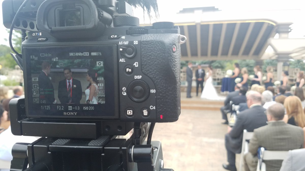 YothannPro's tweet image. The first of two weddings this weekend #bride #groom #videography #wedding #LaborDay