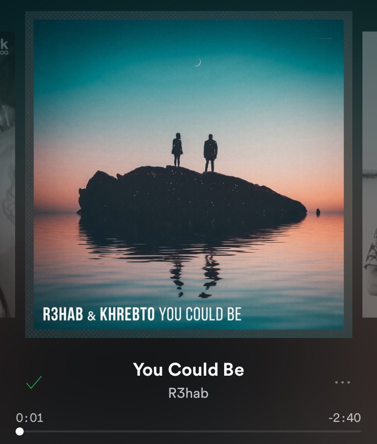 itssinejan's tweet photo. Love this new @R3HAB song 👇👇#youcouldbe https://t.co/WrYnATNk8I