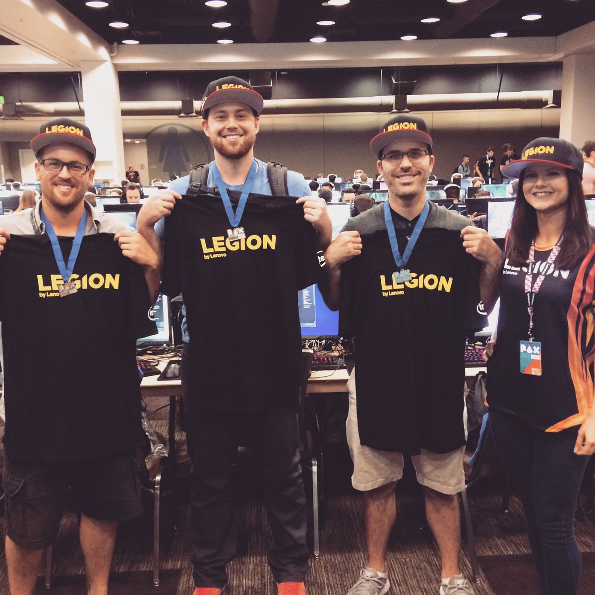 Michele_Rose13's tweet photo. 2nd place winners for the #RocketLeague tournament! @LenovoLegion #IAmLenovo #wearelenovo #premiumstars https://t.co/pj7DYda4k1