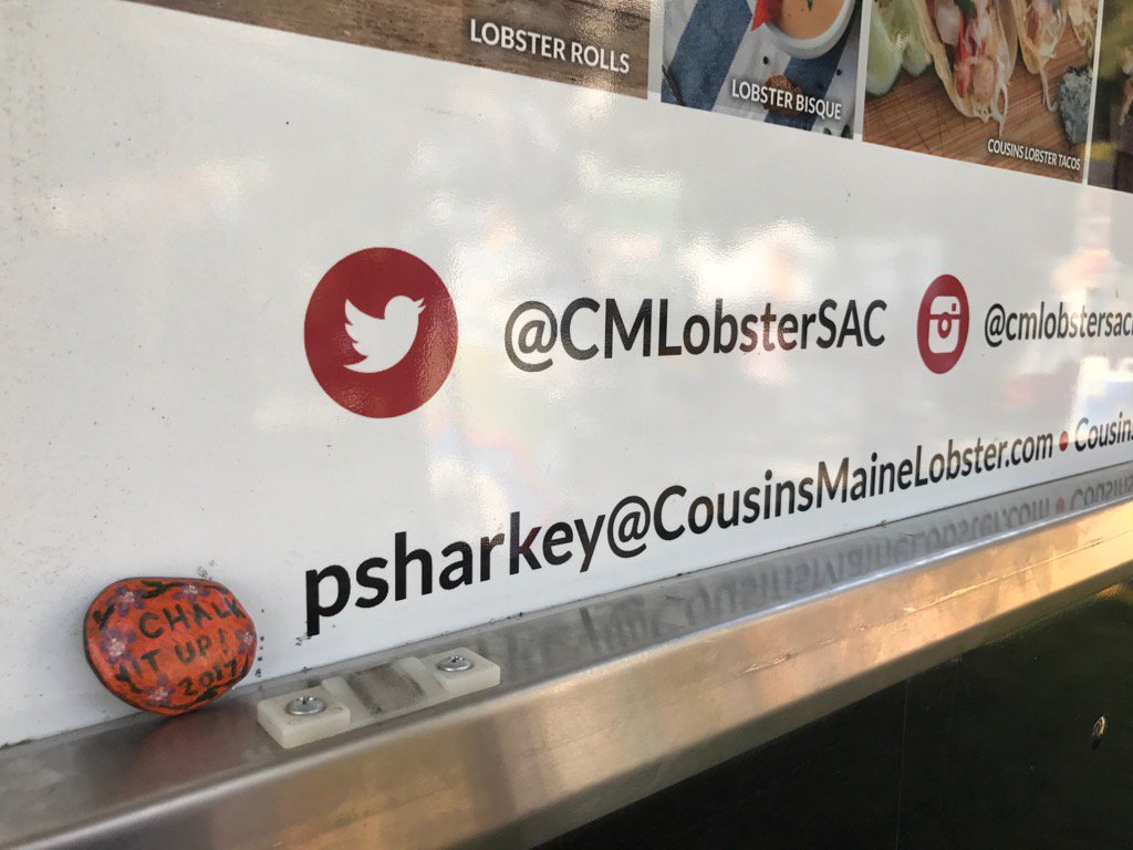 CMLobsterSAC's tweet photo. Chalk It Up Keep or Rehide Rock from sactocalirocks https://t.co/bby3hGMIPX