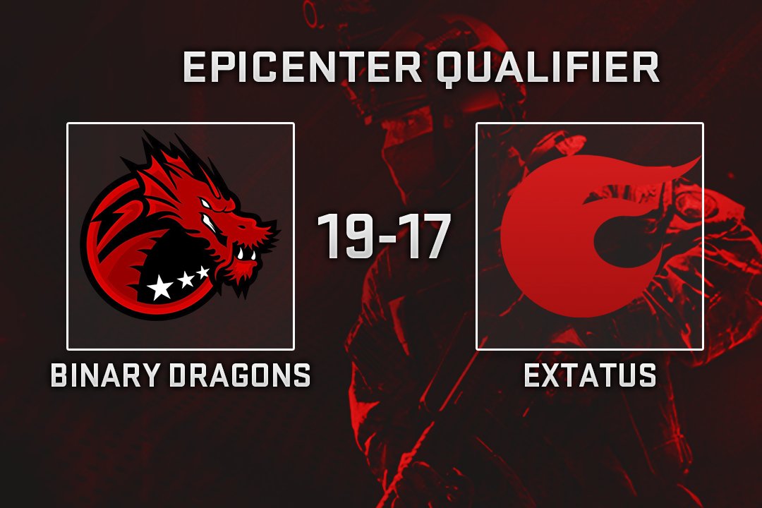 Binary_Dragons's tweet photo. 🇷🇺 EPICENTER 2017 Europe Qualifier #1

🇷🇸 Binary Dragons [19:17] 🇸🇰 eXtatus @ de_cobblestone https://t.co/ypNZE7oxw0