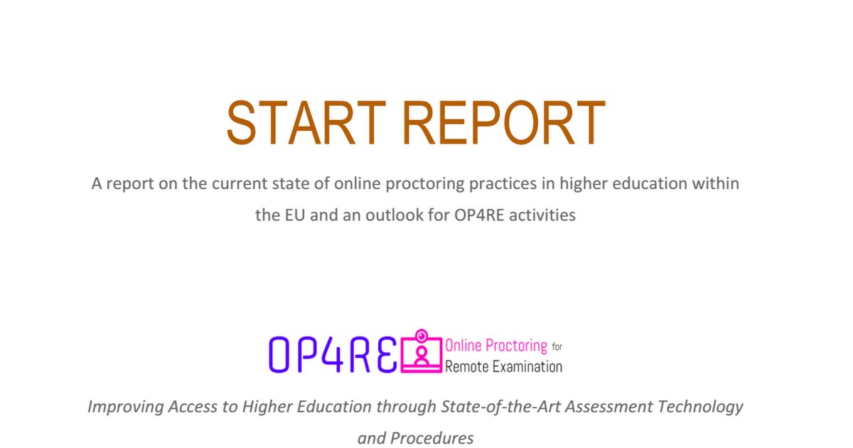 gsadesky's tweet photo. ICYMI: Good reminder of hurdles with #onlineproctoring in higher education in #Europe 
https://t.co/2j6f6PH6Fd
#virtualproctoring #OP4RE https://t.co/YayvFQZkKt