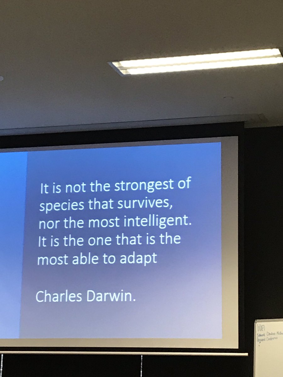 DrUnaEM's tweet photo. Wise words by @LizCrowe2 #TTCAUS17 https://t.co/4Et6t0C0hJ
