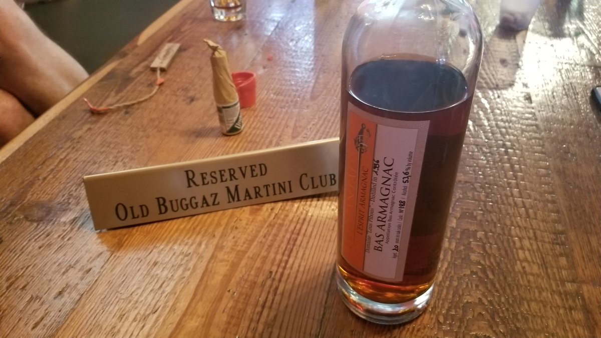 dubtea's tweet photo. Some deliciousness was brought to #OBMC by @chris_crom today. #aged20years #armagnac #107proof
https://t.co/nWRL4JtukN https://t.co/oLTr45FGiC
