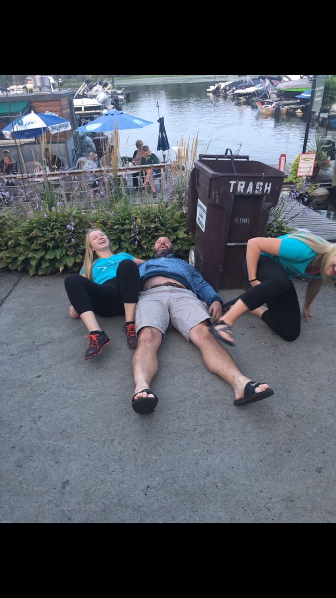KelseyRedman713's tweet photo. When Ernster thinks he can lift both of usπππ #CopDown https://t.co/qeL4wuL904