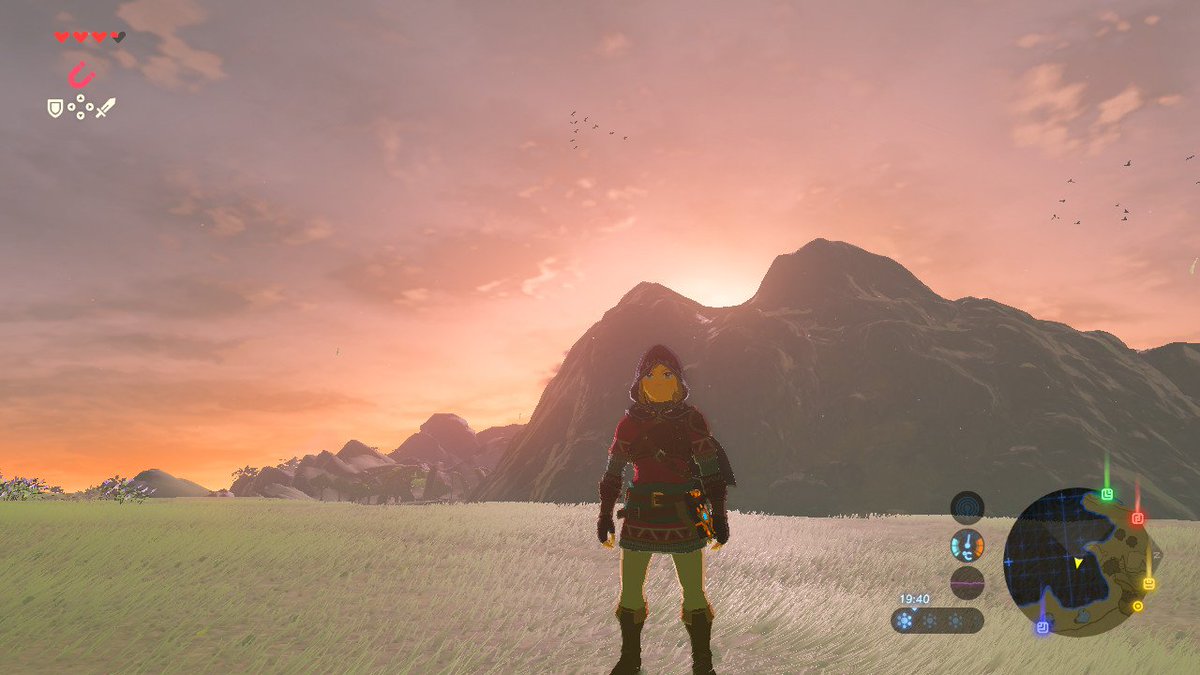 SkulduggeryX44's tweet photo. #BreathoftheWild #NintendoSwitch #Sunset https://t.co/0UMwmUf9sh