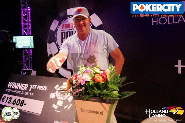 PokerCityNL's tweet photo. @RaijmondLeon houdt de ring in Rotterdam. Hij wint de €330 Turbo voor €13.608, door Olivier Schut heads-up te verslaan #WSOPCRotterdam https://t.co/3u50zMmqqW