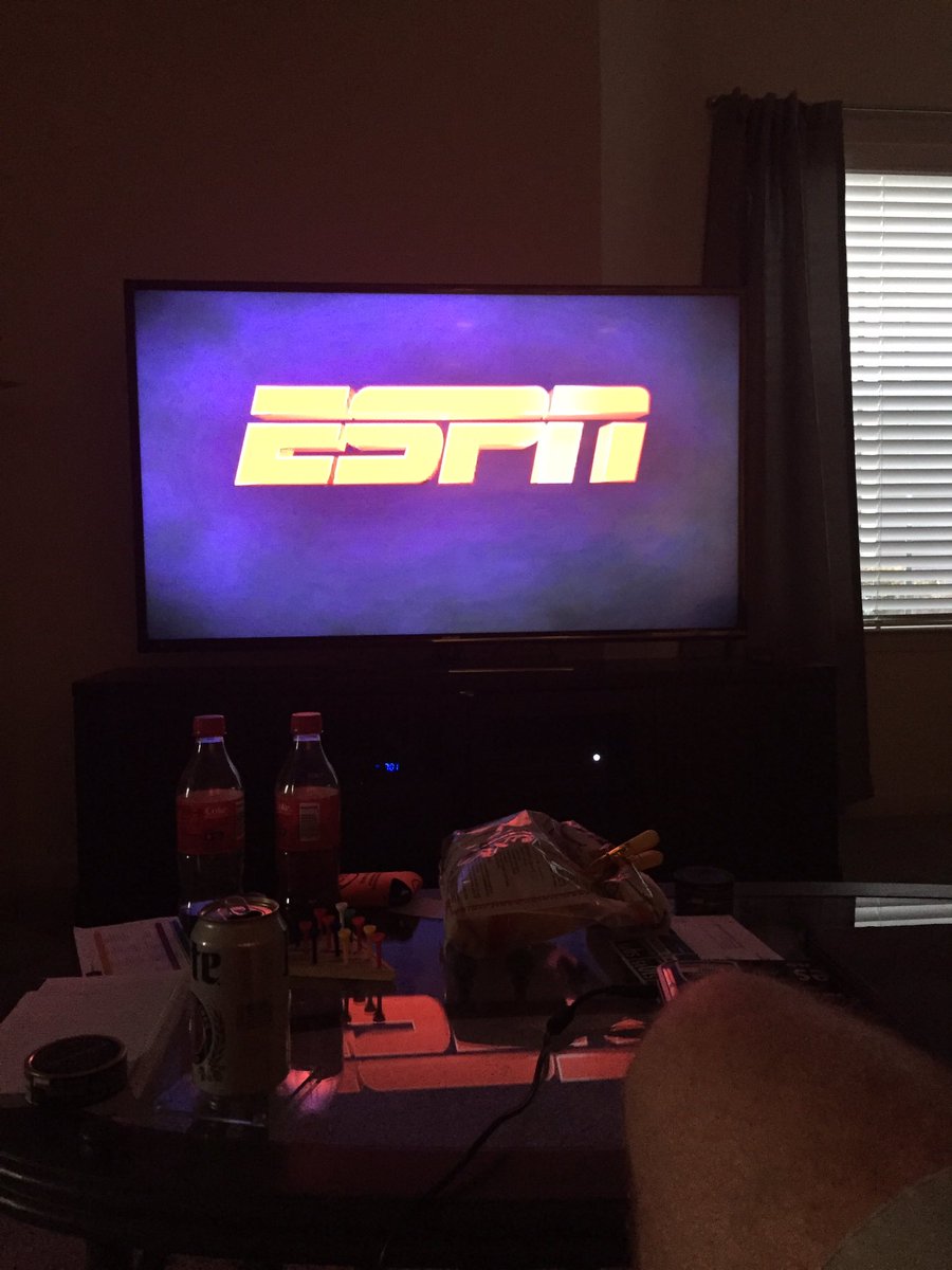 JakeDupree1's tweet photo. Or I can sit here and watch this instead like I've been doing for most of the day missing all the games. Thanks @espn for ruining openin day https://t.co/AENQPFolX3