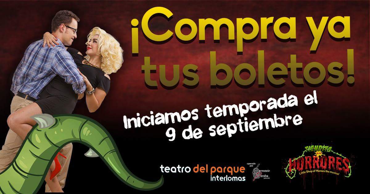 TienditaMex's tweet photo. Iniciamos temporada el 9 de septiembre. ¿Nos acompañas? 
Boletos en @Ticketmaster_Me o en @teatrodelparque https://t.co/8IigoBLxcV