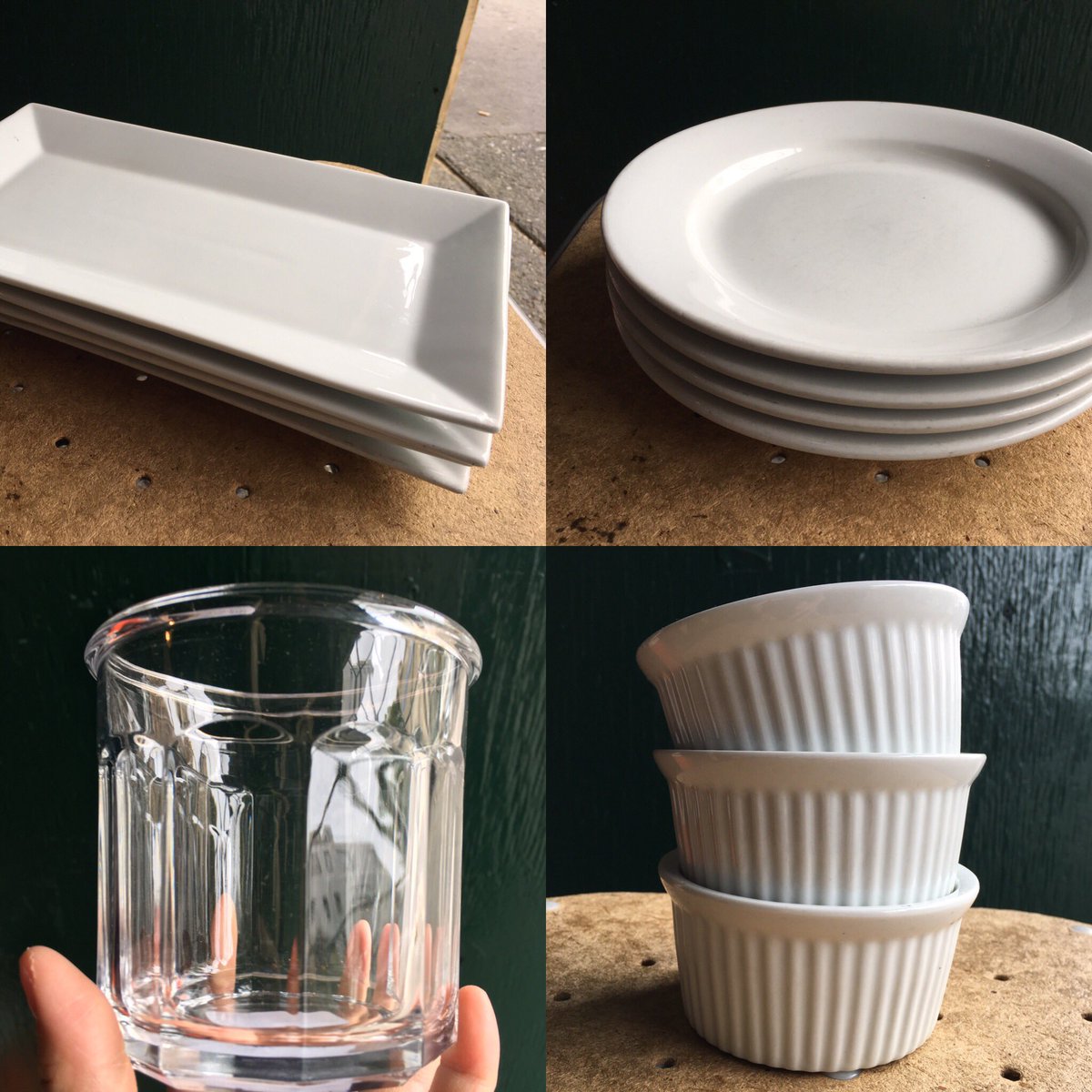 Need some glassware, bowls, plates? We're making way for the new! Come to our garage sale this Monday, noon-6pm.