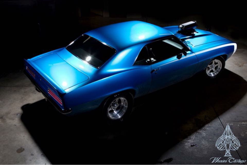 Klein's '69 #Camaro is #street ready! 
#musclecar #horsepower #fast #sema #sema17 #adamspolishes