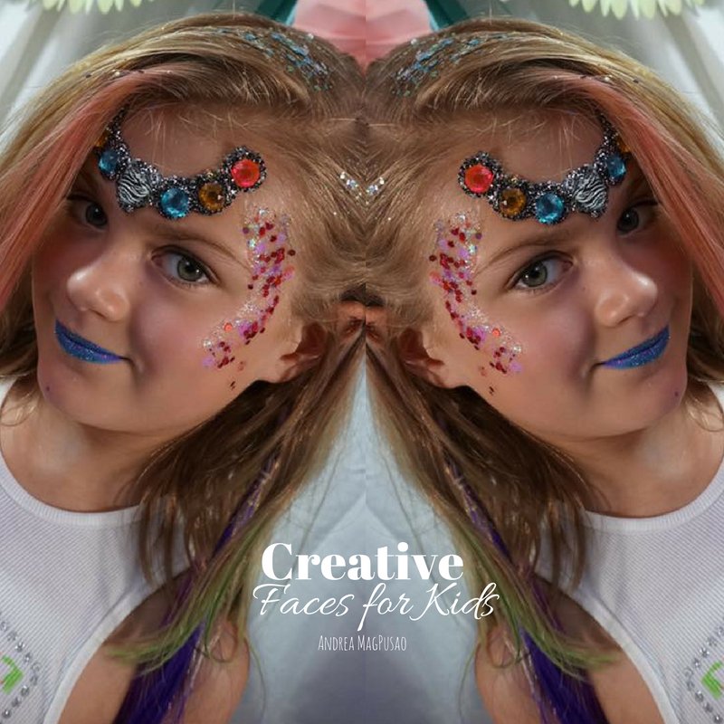 SillyFarm's tweet photo. BLING on the beautiful! Creative Faces for Kids really knows how to bling on the fabulous #facepaint #pixiepaint #awesome https://t.co/sZY9wU9tSo