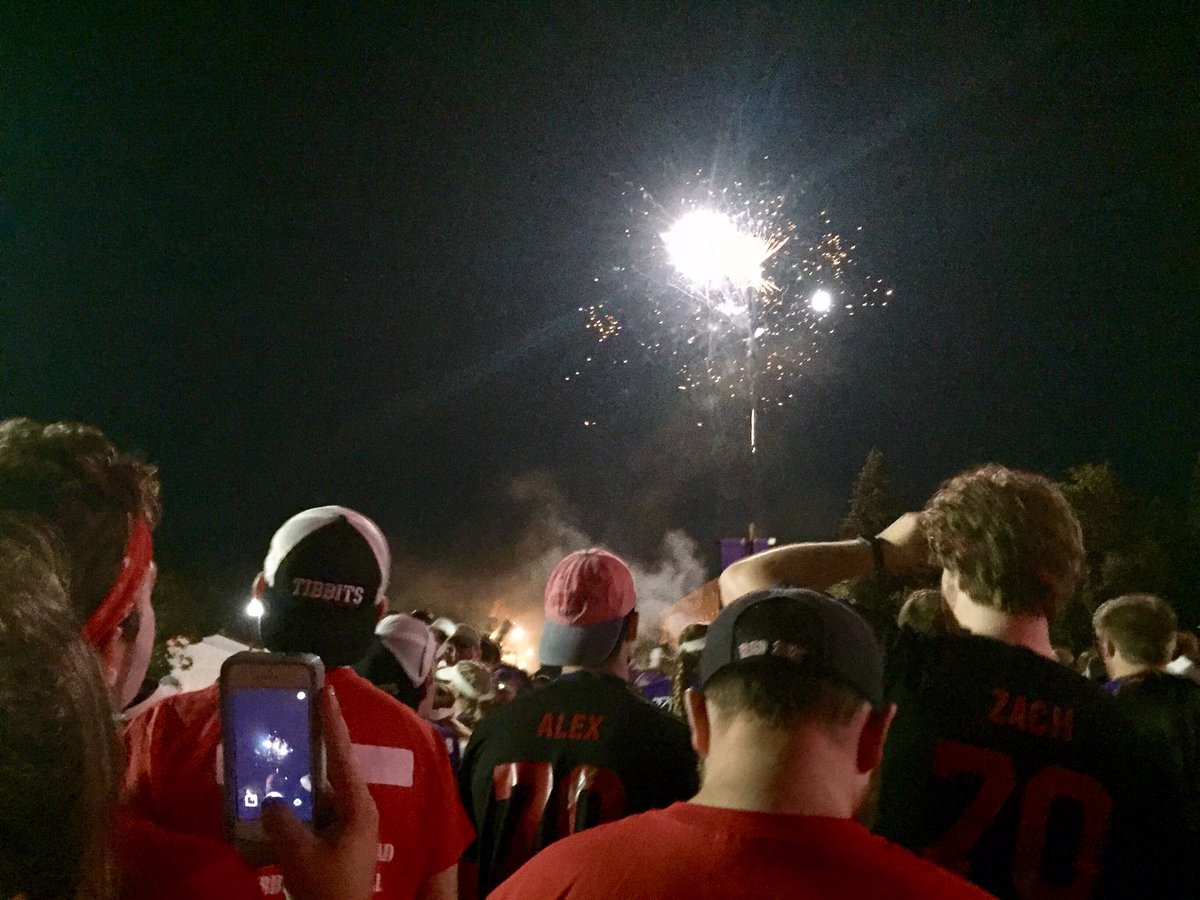 Ending check-in day with a bang! 💥 #FreddyBeach17 #OnlyHere