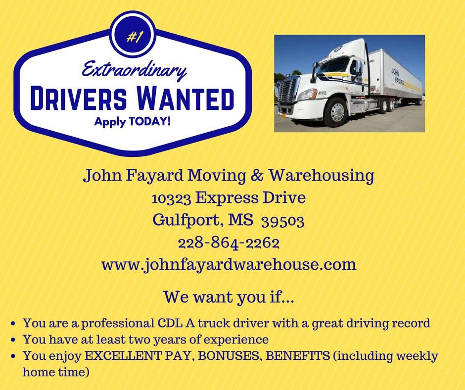 JohnFayard's tweet photo. We are searching for the best of the best! #johnfayardtrucking #truckdrivers #cdladrivers https://t.co/tSaSfheJ64