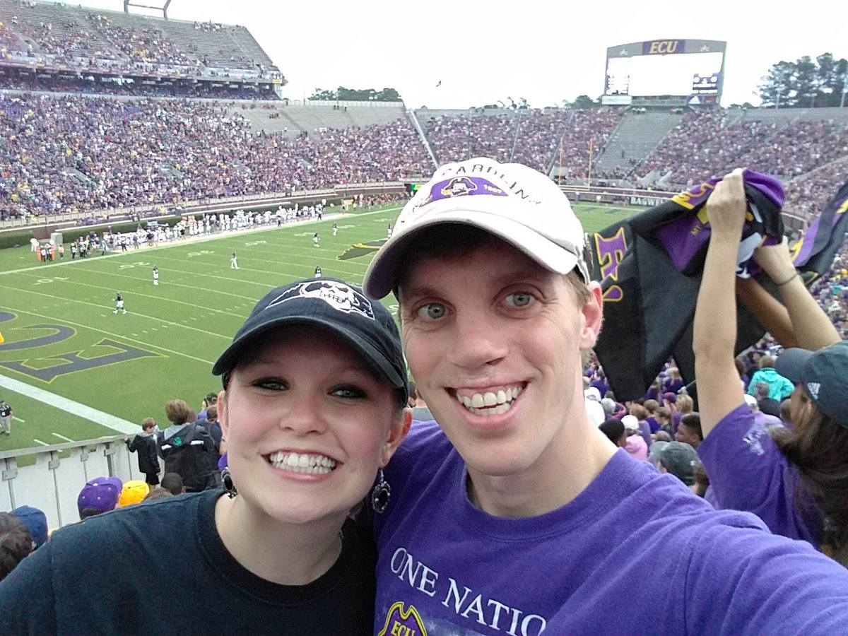 bradbeamon's tweet photo. #ECUgameday https://t.co/VWmGoLIXsW