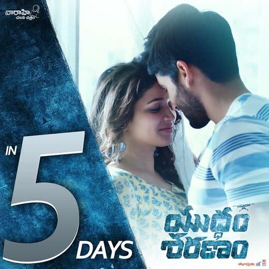 actorsrikanth's tweet photo. 5 days to go for #YuddhamSharanam.... https://t.co/kAb5a36sUX