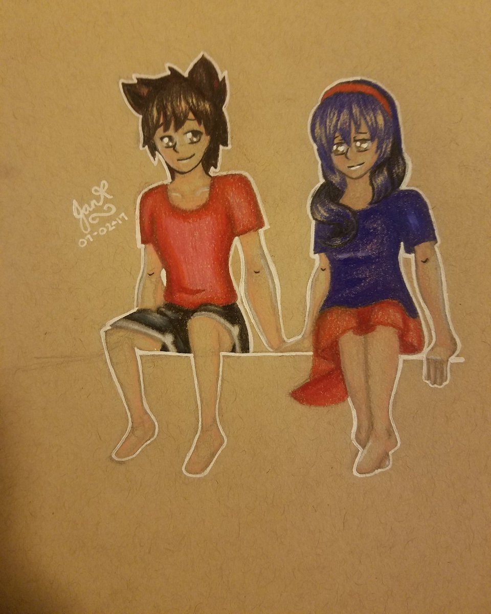 JanAmorAlcarez's tweet photo. The ship has already sailed and he finally proposed. #endofvideo#propose#drawing#skintonedsetchbook https://t.co/uIoPjyJNLG