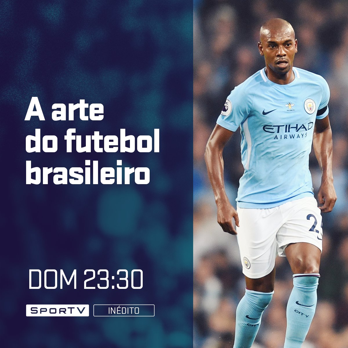 O terceiro episódio da série #ArteDoFutebolBrasileiro é neste domingo, às 23:30, no SporTV!