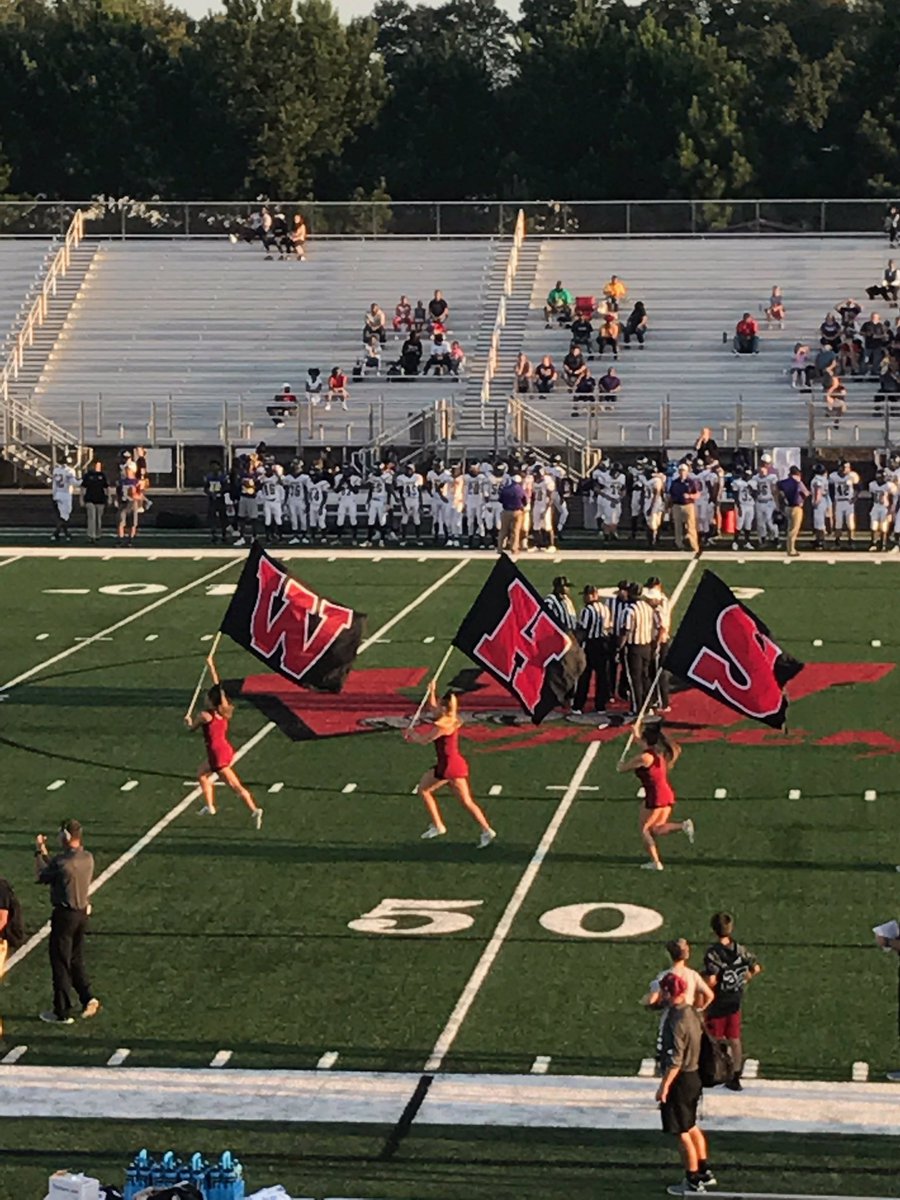 CheerWhitewater's tweet photo. WHS Cheer supporting the WILDCAT Football Program at FNL. #allin https://t.co/EQgBhpRpuc