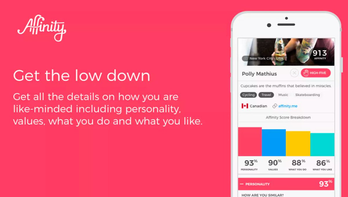ProductHunt's tweet image. Discover like-minded people using Machine Learning 👯‍♂️🤖 producthunt.com/posts/affinity…